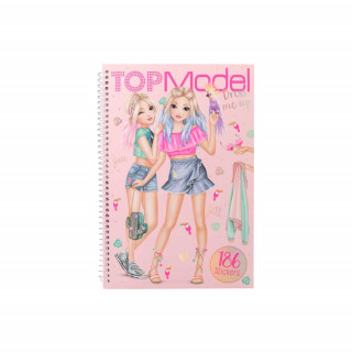 TOP MODEL DRESS ME UP KNJIGA STIKERA
