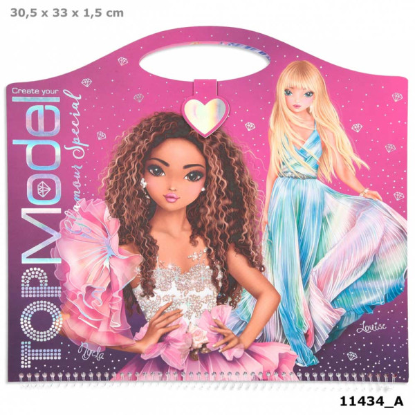TOP MODEL DIY GLAMOUR KREATIVNA BOJANKA