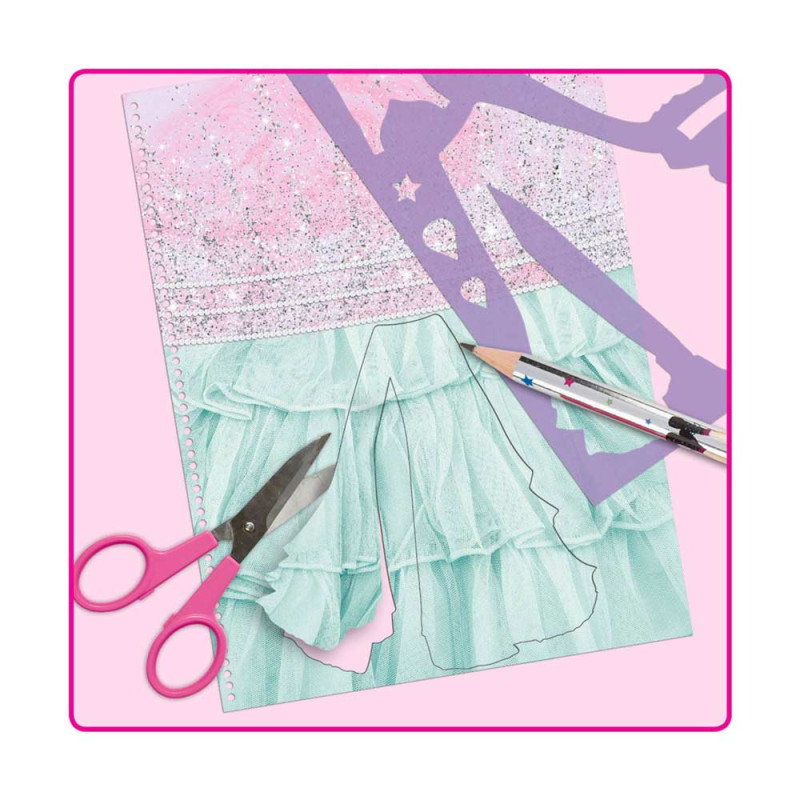 TOP MODEL DIY GLAMOUR KREATIVNA BOJANKA
