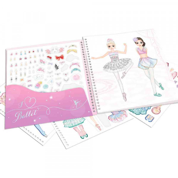 TOP MODEL DRESS ME UP STIKER BOJANKA