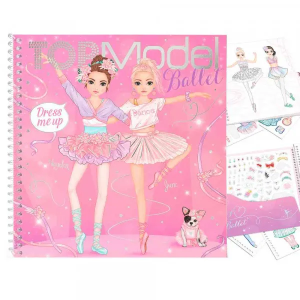 TOP MODEL DRESS ME UP STIKER BOJANKA 