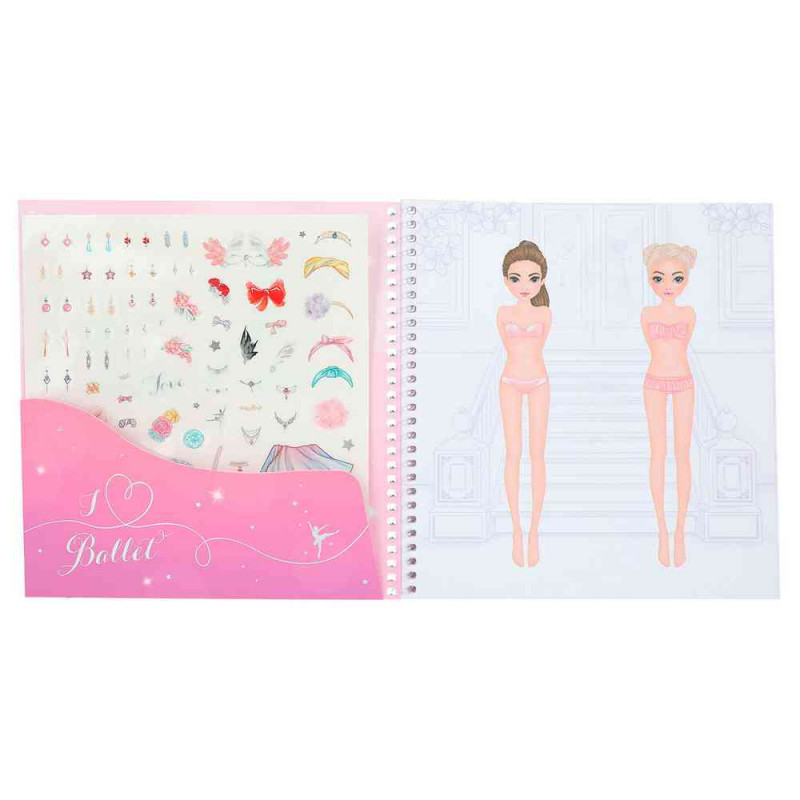 TOP MODEL DRESS ME UP STIKER BOJANKA