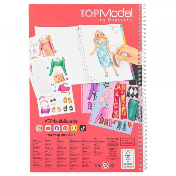 TOP MODEL DRESS ME UP STIKER BOJANKA 