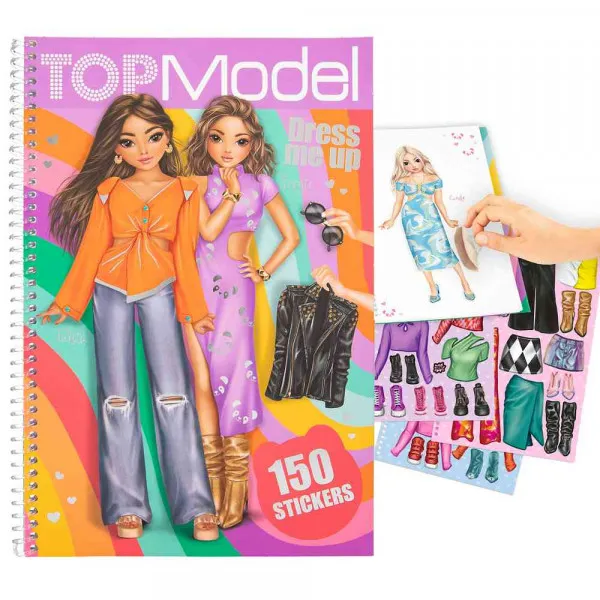 TOP MODEL DRESS ME UP STIKER BOJANKA 