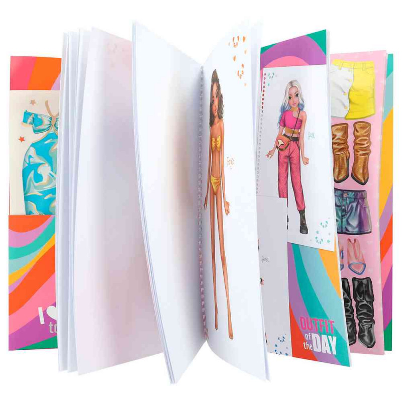 TOP MODEL DRESS ME UP STIKER BOJANKA