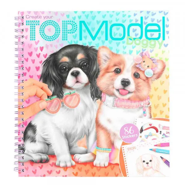 TOP MODEL BOJANKA SA STIKERIMA DOGGY 