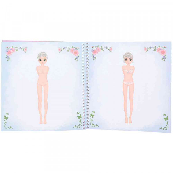 TOP MODEL DRESS ME UP STIKER BOJANKA WEDDING