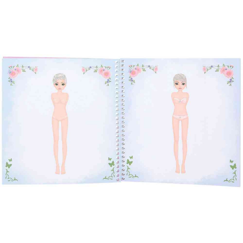 TOP MODEL DRESS ME UP STIKER BOJANKA WEDDING