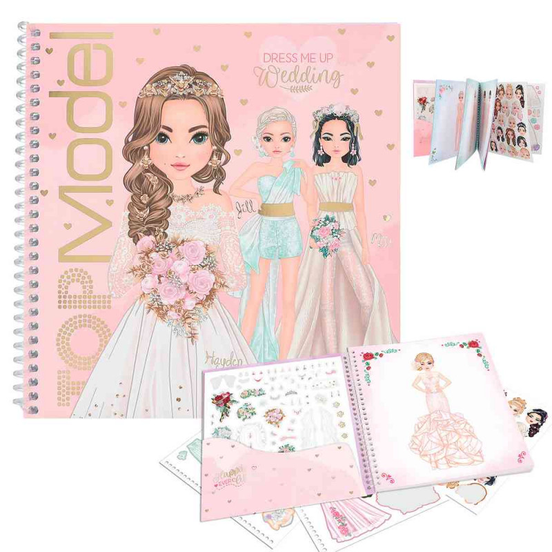 TOP MODEL DRESS ME UP STIKER BOJANKA WEDDING