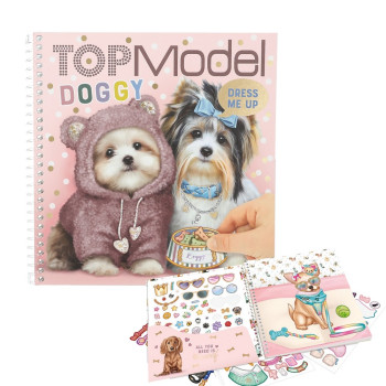 TOP MODEL KNJIGA SA STIKERIMA DOGGY 