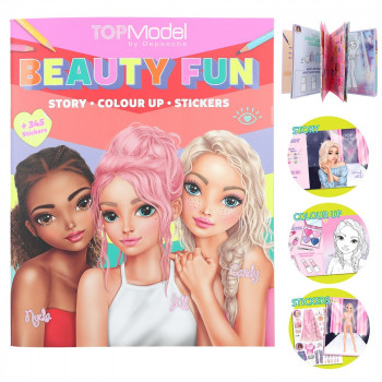 TOP MODEL BOJANKA SA STIKERIMA BEAUTY FUN 