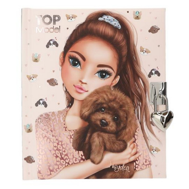 TOP MODEL DNEVNIK SA KLJUCEM KITTY AND DOGGY 