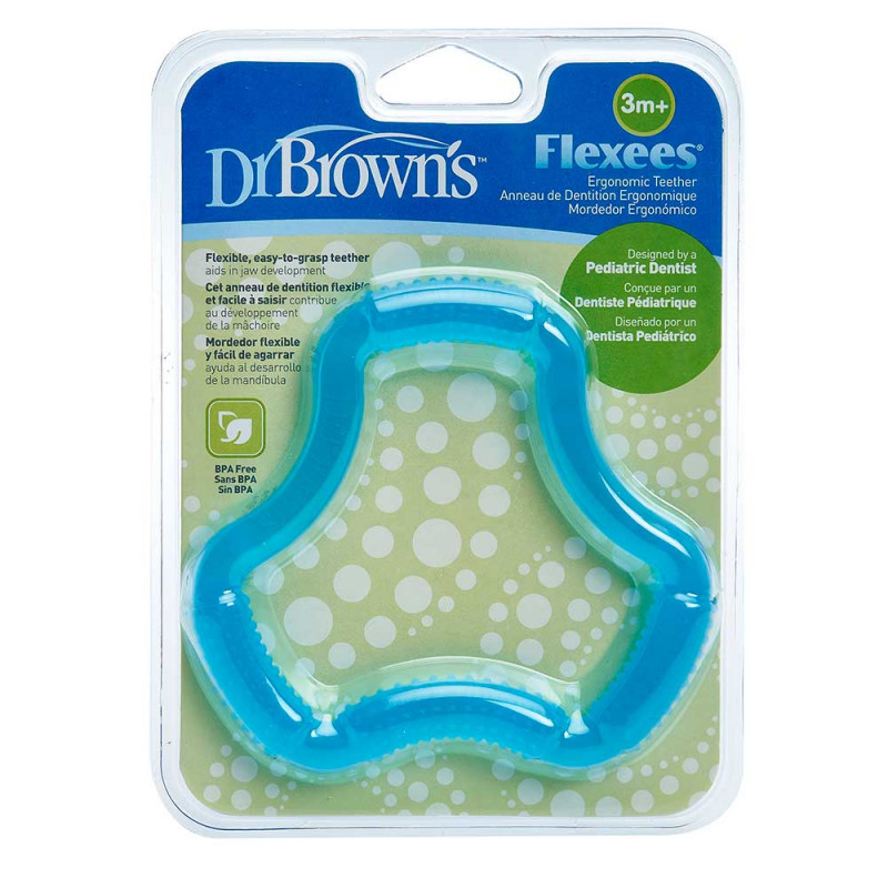 DR BROWNS SAVITLJIVA GLODALICA ZA ZUBE PINK I PLAVE