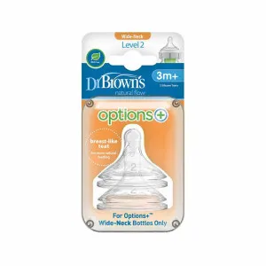 DR BROWNS  OPTIONS  SILIKONSKA CUCLA ZA WIDE NECK BOCICU VELICINA 2/2 U PAKOVANJ 