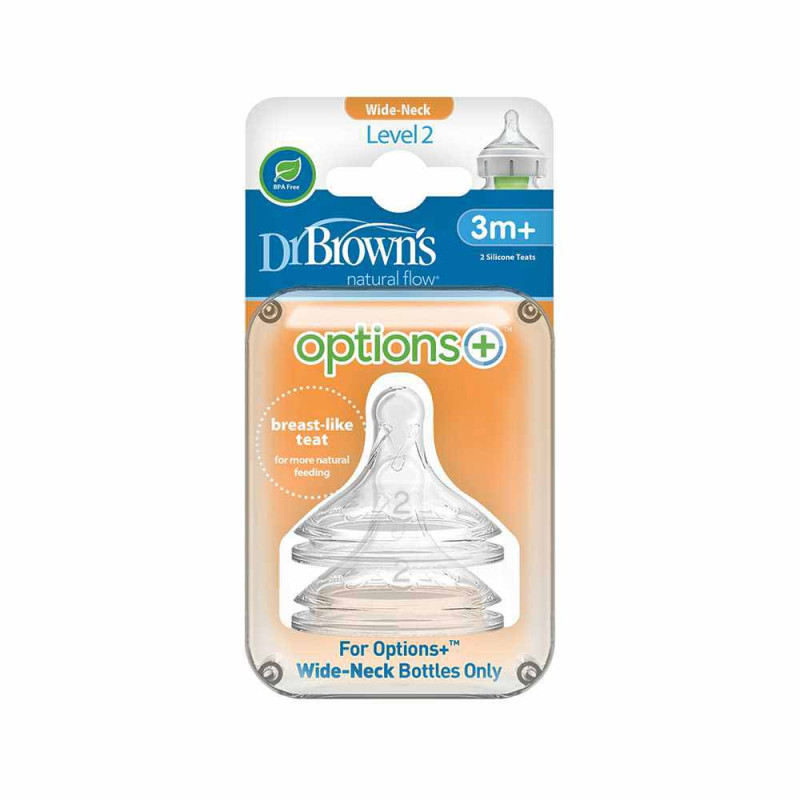 DR BROWNS  OPTIONS  SILIKONSKA CUCLA ZA WIDE NECK BOCICU VELICINA 2/2 U PAKOVANJ 