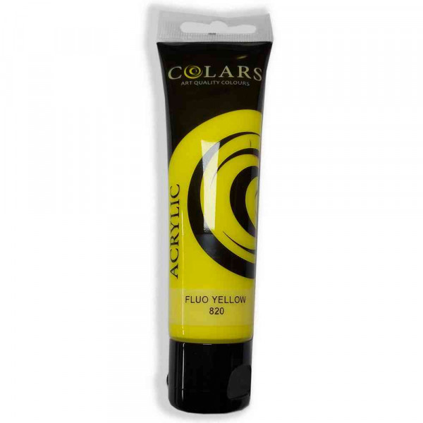AKRILNA BOJA 60ML, 820, FLUO YELLOW 