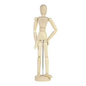 MANNIKIN - DRVENA LUTKA ZA SLIKARE 14CM