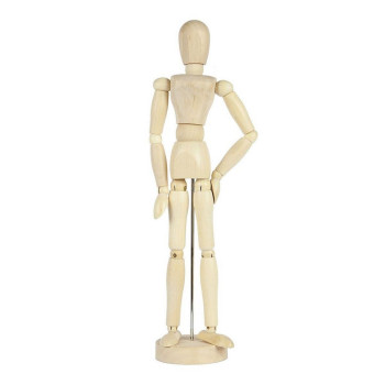 MANNIKIN - DRVENA LUTKA ZA SLIKARE 30CM - ZENA 