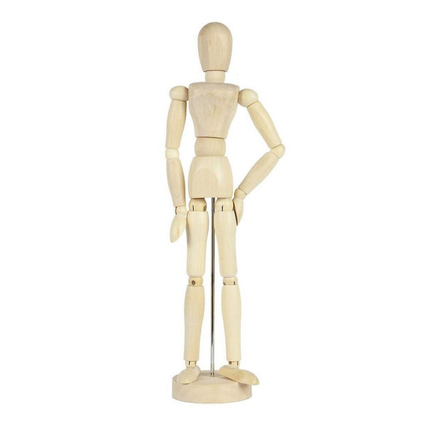 MANNIKIN - DRVENA LUTKA ZA SLIKARE 30CM - ZENA 
