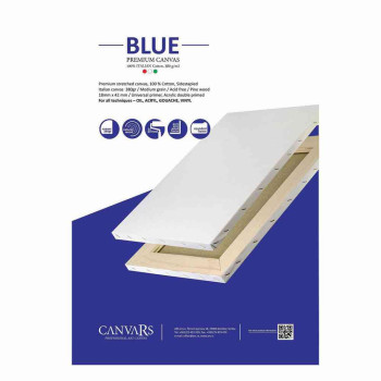 BLUE CANVARS 20X25CM 