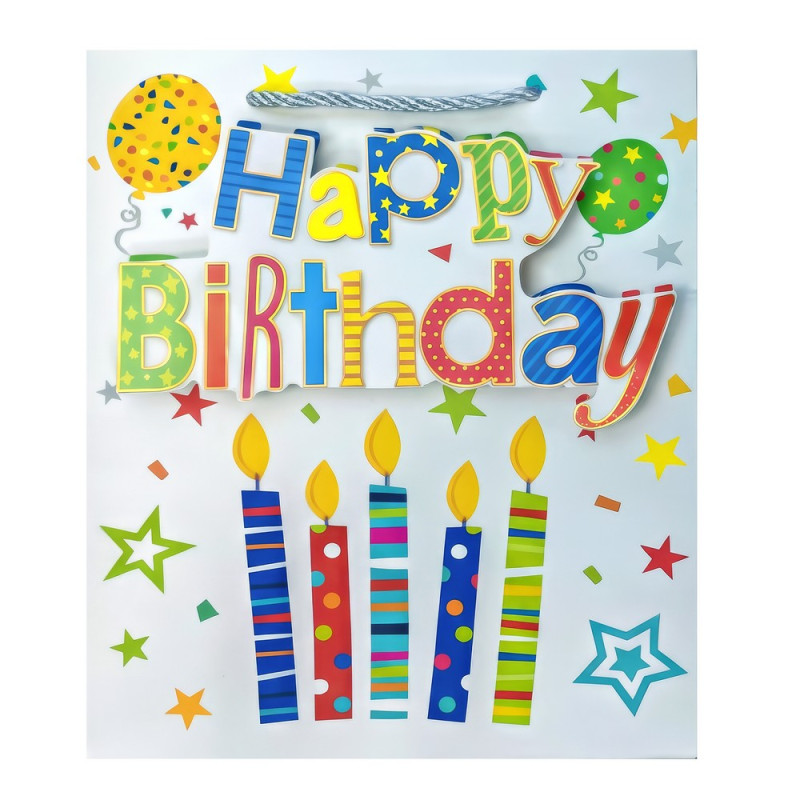 UKRASNA KESA SREDNJA B-DAY HAPPY ASST 