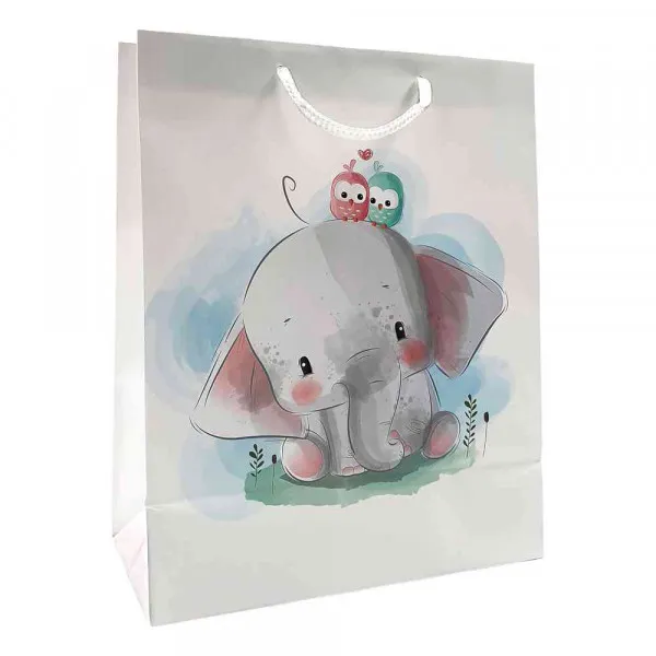 UKRASNA KESA LARGE BABY ELEPHANT 26X32X12 CM DEXY 