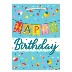 UKRASNA KESA JUMBO HAPPY B-DAY BLUE