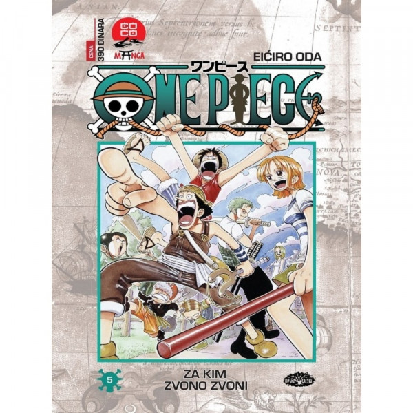 ONE PIECE 5 MANGA 