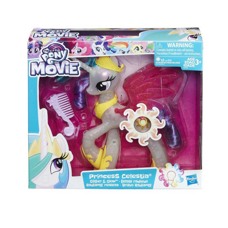 MLP GLIMMER AND GLOW PRINCESS CELESTIA