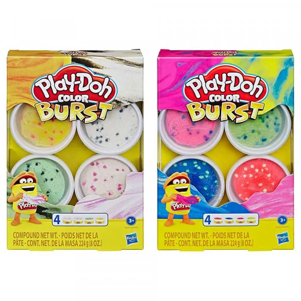 PLAY DOH COLOUR BURST ASST 