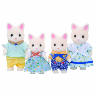 SYLVANIAN SILK CAT FAMILY 