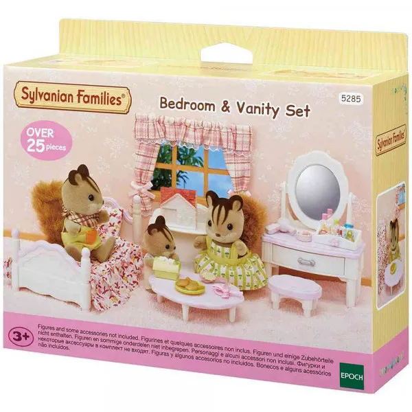 SYLVANIAN BEDROOM & VANITY SET 