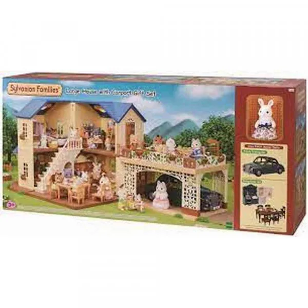 SYLVANIAN KUCICA SA GARAZOM SET 