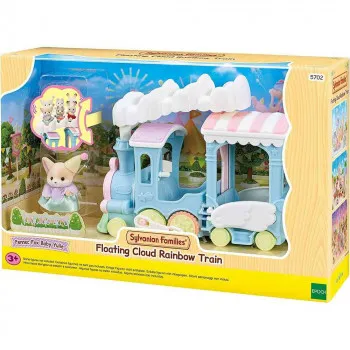 SYLVANIAN FAMILY FLOATING CLOUD RAINBOW TRAIN 