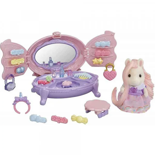 SYLVANIAN FAMILY PONY'S VANITY DRESSER SET 