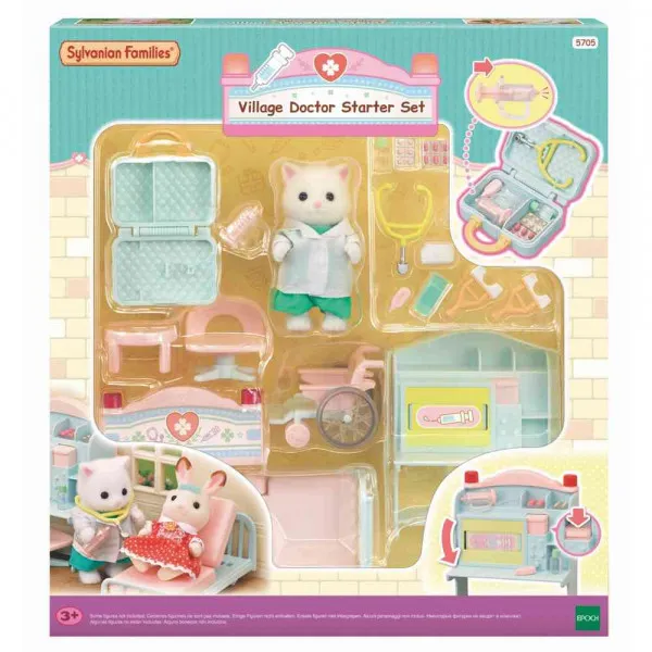 SYLVANIAN FAMILY VILLAGE DOCTOR STARTER SET 