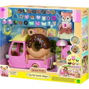 SYLVANIAN FAMILIES DIP DIP DONUTS WAGON 