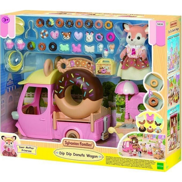 SYLVANIAN FAMILIES DIP DIP DONUTS WAGON 
