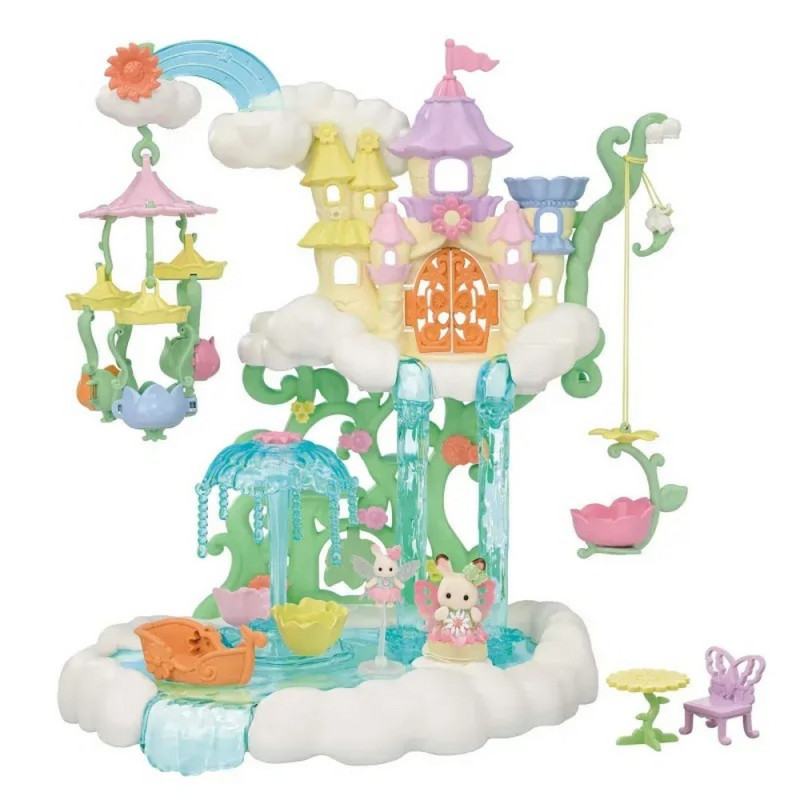 SYLVANIAN FAMILIES SKYTOP FAIRY CASTLE 