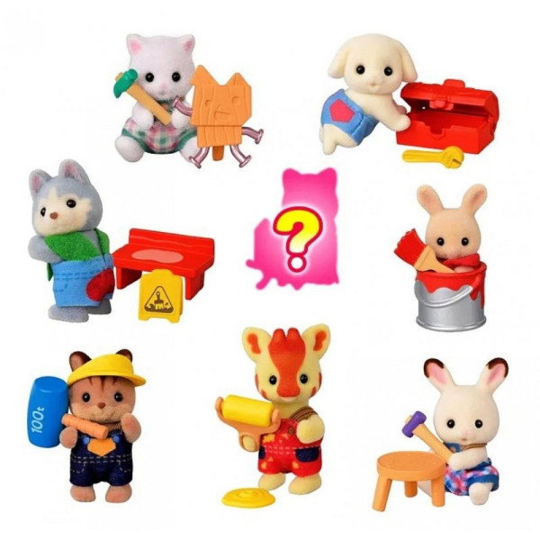 SYLVANIAN BEBICE GRADITELJI FIGURICA ASST 