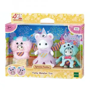 SYLVANIAN FAMILIES FUNNY MONSTER TRIO