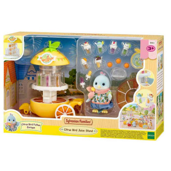 SYLVANIAN CITRUS JUICE PTICICE STAND SET 