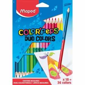 MAPED BOJICE COLOR PEPS DUO 18/36