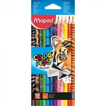 MAPED BOJICE COLOR PEPS ANIMAL 1/12 