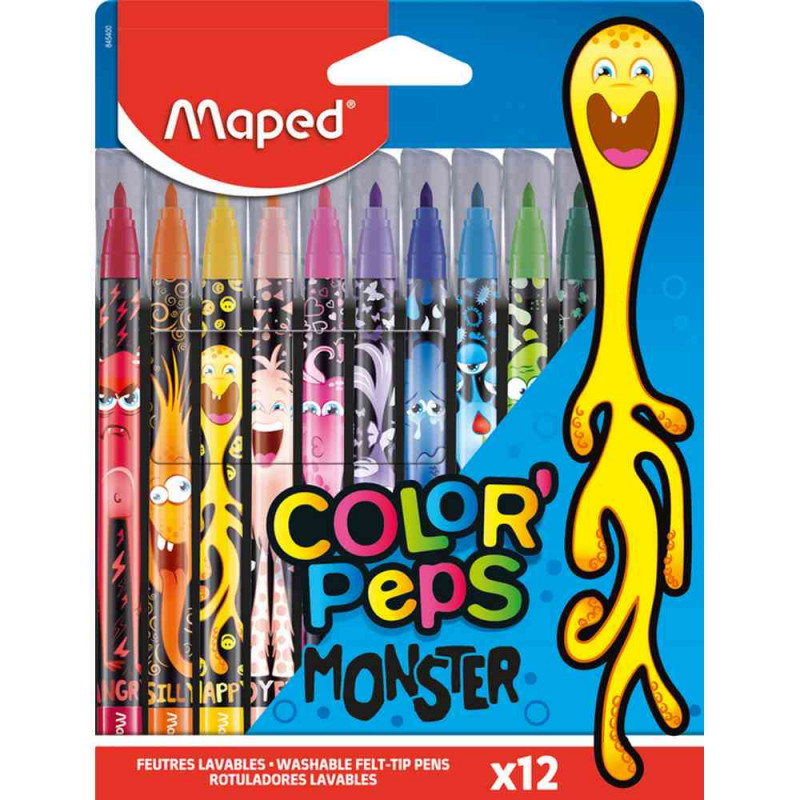 MAPED FLOMASTER MONSTER 1/12