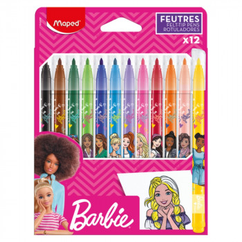 MAPED FLOMASTER BARBIE 12 