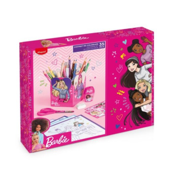MAPED SET FLOMASTERA I BOJICA BARBIE 35 