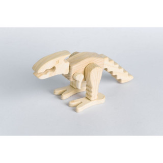 PIKA PAU DRVENI MALI DINOSAURUS 