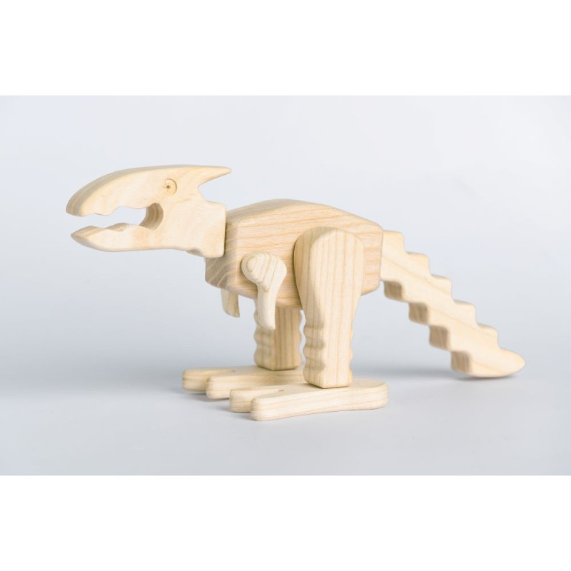 PIKA PAU DRVENI MALI DINOSAURUS 