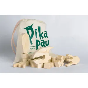 PIKA-PAU DRVENI VELIKI DINOSAURUS - T-REX 